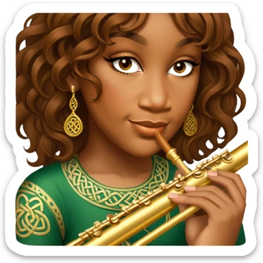 Irish Musician sticker