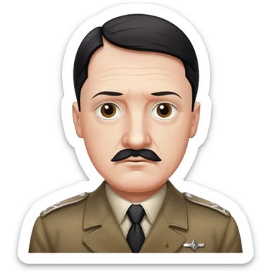 Hitler in France Toulouse  sticker