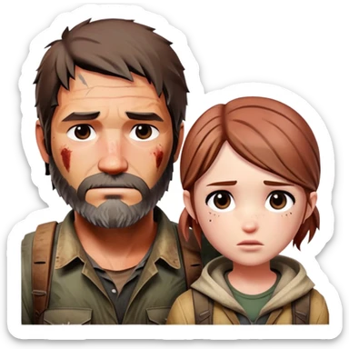 The last of us  sticker