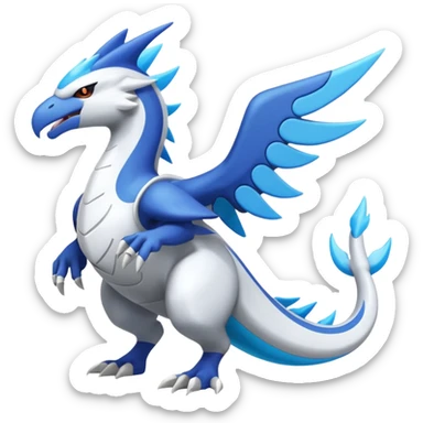 Reshiram-Zekrom-Latios-Kyurem-Latios-hybrid-fusion, full body sticker