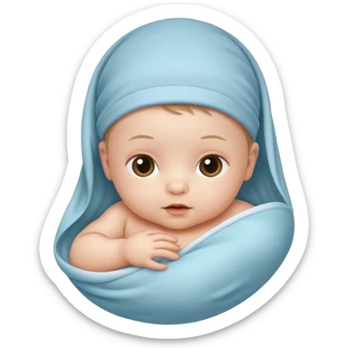 Bebe recem nascido sticker