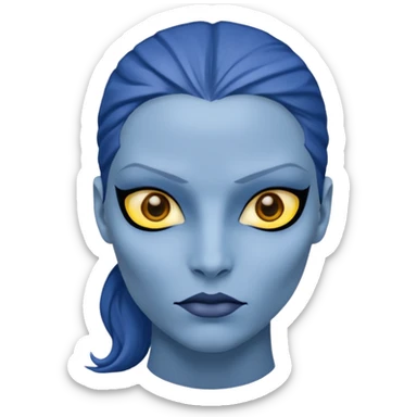 mystique x-men sticker