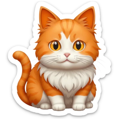 Ghibli style cat sticker