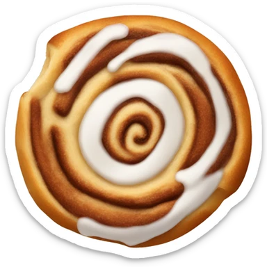 Cinnamon roll sticker