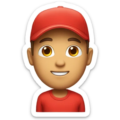 can you put a red cap and red tshirt sticker