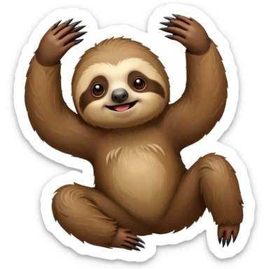 sloth sticker
