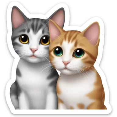 These 2 tgt 😁🐱 sticker