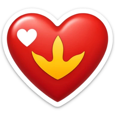 Quiero un emoji de amor y paz sticker