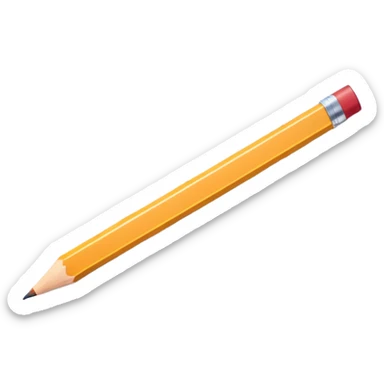 blueprint with ruler and pencil sticker