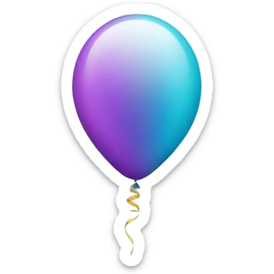 balloon sticker