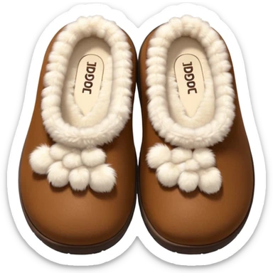 Ugg slippers sticker