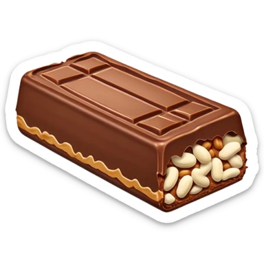 chocolate candy bar snickers sticker