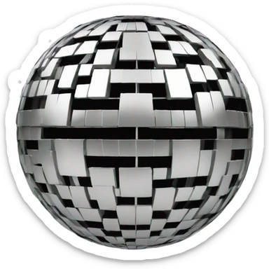 Discoball  sticker