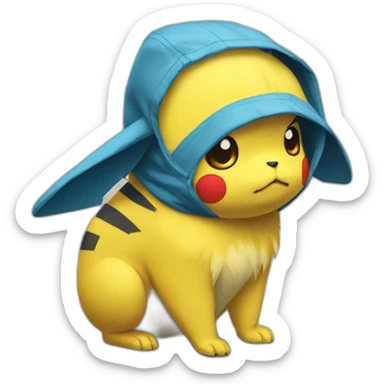 sad-pikachu sticker