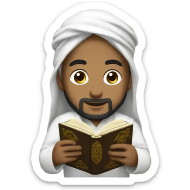  Muhammad and his Quran sticker