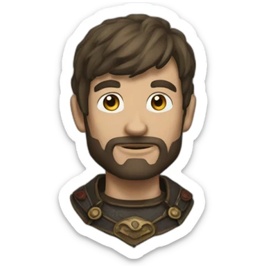 baldur gate videogame sticker