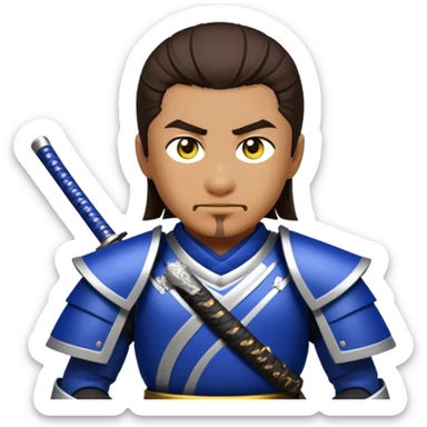 Steadfast Samurai sticker