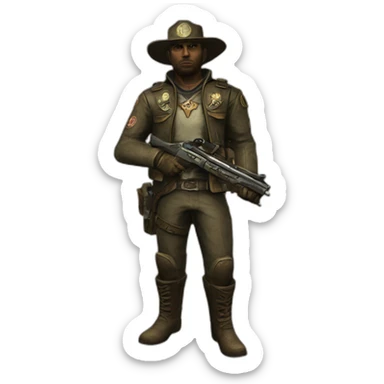 Fallout new vegas ncr ranger veteran sticker