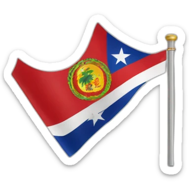 Bandera nacionalista gallega sticker