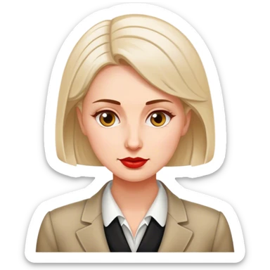  polish woman politician sticker