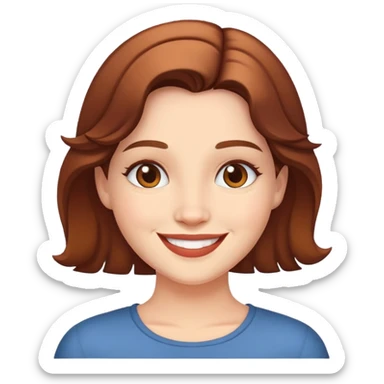 bella ramsey smile sticker