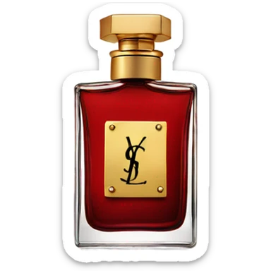 Ysl perfum sticker