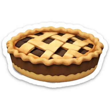 Pie sticker