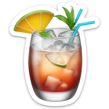 Cocktail sticker