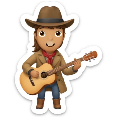 horse Musician sticker