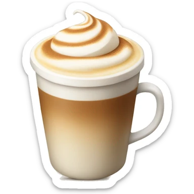 Vanilla latte  sticker