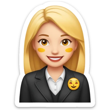 Slay girl emoji sticker