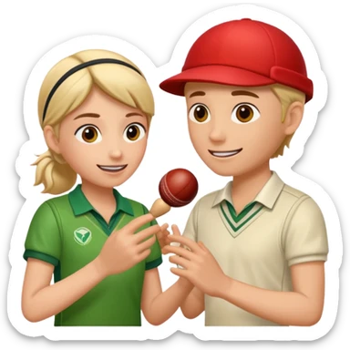 Mujhko ek app Banakar cricket ka jisse sath mein baithkar Khel sake usko aur samne wale se baat bhi kar saken Aisa option do ek aur ka sticker