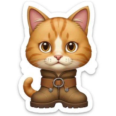 Gatto con gli stivali  sticker