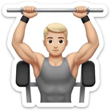 reverse pulldowns exercise sticker
