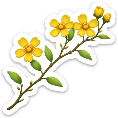 kerria branch sticker