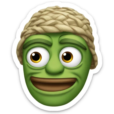 pepe lives in greece sticker