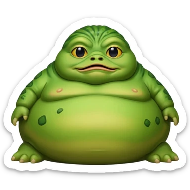 Jabba the Hutt sticker