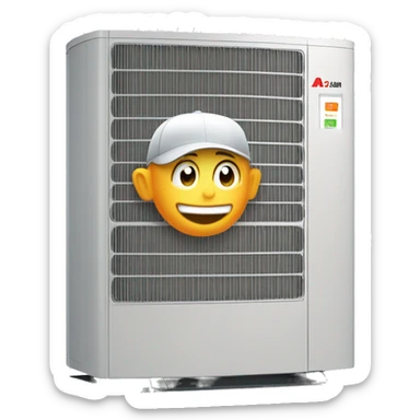 A2w viessmann heat pump  sticker