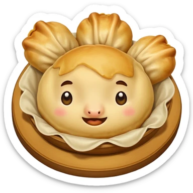 pierogie emoji sticker