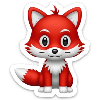 Tails doll sticker