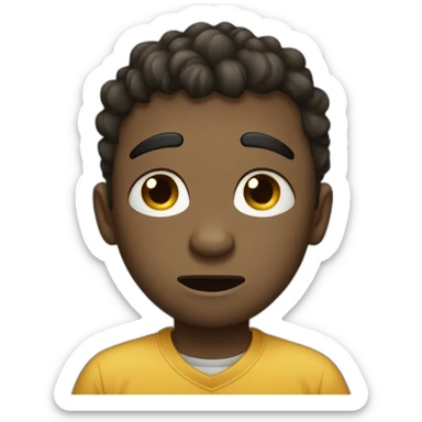 qwerty cries that his family abandoned him sticker