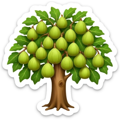fig tree  sticker
