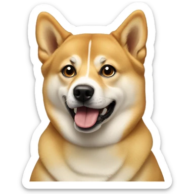 doge dog sticker