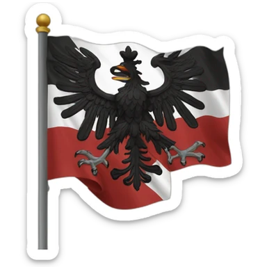 flag of prussia sticker
