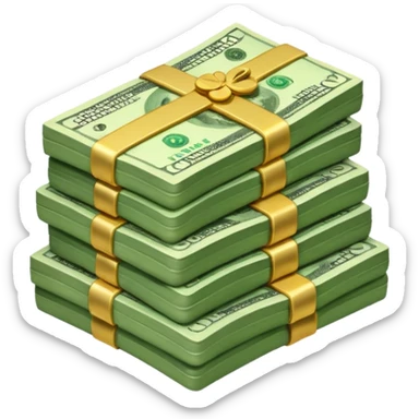 Money contrôle the world  sticker