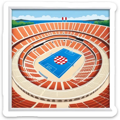 Cinematic Realistic Pula Arena, Croatia emoji sticker
