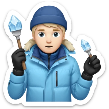 Ice Sculptor sticker