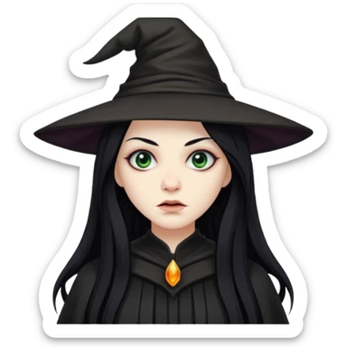 cursed witch  sticker
