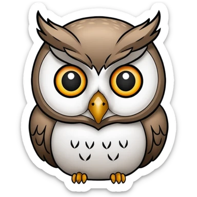 OVO owl 2d sticker