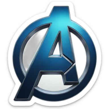Avengers logo sticker